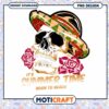 Summer Skull PNG Design for Beach Lovers Instant Download