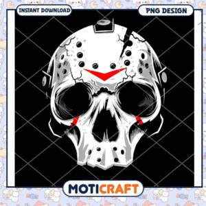Stylish Skull PNG Design for Instant Download Art Print