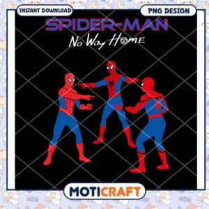 Spider Man No Way Home PNG Instant Download Art Design