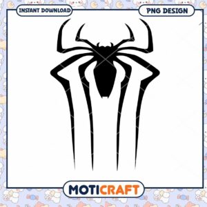 Spider SVG Clipart for Creative Projects Instant Download PNG