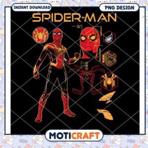 Spider Man PNG Digital Download Superhero Art Design 2023