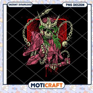 Skull Warrior PNG Graphic for Instant Download Online Shop