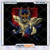 Skull Warrior PNG Design for Instant Download Artwork