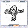 Seahorse Club Vintage Design PNG Instant Download Art 2 Seahorse Club Vintage Design PNG Instant Download Art