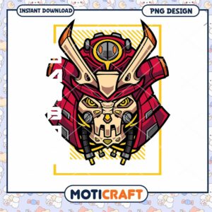 Samurai Skull Helmet PNG Download for Unique Designs