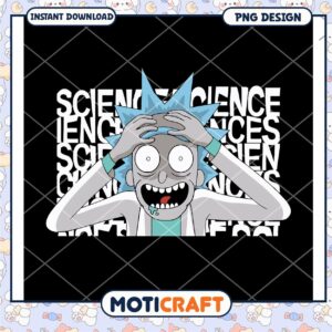 Rick Sanchez Science PNG Downloadable Artwork Design