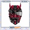 Red Skull Helmet PNG Design for Instant Download Art