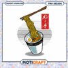 Ramen Lover Club PNG Design Instant Download for Fans