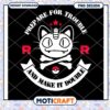 Prepare for Trouble Cat PNG Design Instant Download File 1 Prepare for Trouble Cat PNG Design Instant Download File