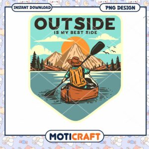 Outdoor Adventure PNG Design for Instant Download Art