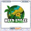 Need Space Alien Design PNG for Instant Download Art