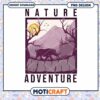 Nature Adventure PNG Design for Instant Download Art