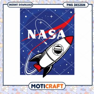 NASA Rocket PNG Design for Space Lovers Download Now