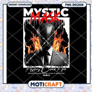 Mystic Mask Design High Quality PNG Download for Creatives