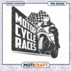 Motorcycle Races Graphic Design Instant Download PNG File