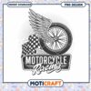 Motorcycle Racing Graphic Design Instant Download PNG File