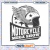 Motorcycle Mega Show Graphic Design Download PNG File