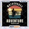Motocross Adventure Mountain Biker PNG Graphic Design Download