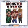 Monster Trio Anime Art PNG Downloadable Design for Fans