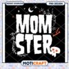 Momster Halloween PNG Design Instant Download Art Print