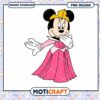 Minnie Mouse Princess PNG Design Instant Download Art