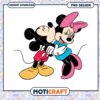 Mickey and Minnie Mouse Loving Couple PNG Instant Download