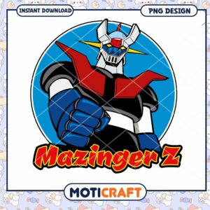 Mazinger Z PNG Clipart Instant Download Graphic Design Art