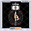 Marvel Thor Mjolnir Artwork PNG Instant Download Design