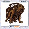 Majestic Lion PNG Design for Instant Download Artwork