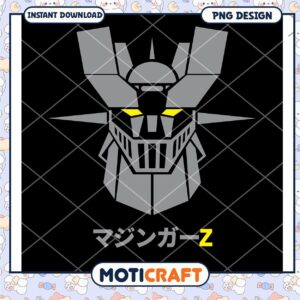 Magin Gunner Z PNG Instant Download Unique Design Art