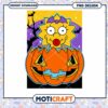 Maggie Simpson Halloween Pumpkin PNG Instant Download Design