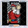 M Bison Fighting Game Character PNG Instant Download Design