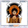 Luffy One Piece PNG Design Instant Download Art Print