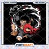Luffy Action PNG Design for Instant Download Art Use