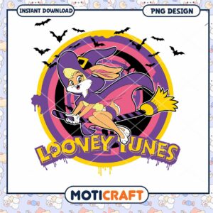 Looney Tunes Witch Bunny PNG Design Instant Download Art