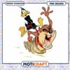Looney Tunes Daffy Duck and Taz PNG Instant Download Design