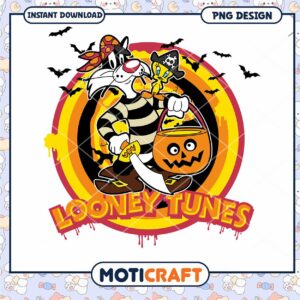 Looney Tunes Halloween PNG Download Pirate Theme Design
