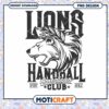 Lions Handball Club PNG Design for Sports Enthusiasts