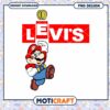 Levis Mario PNG Instant Download Design for Fans