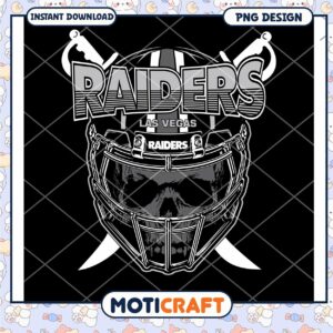 Las Vegas Raiders PNG Design for Instant Download Art