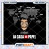 La Casa de Papel Map Design El Profesor PNG Download