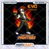 Kyo Kusanagi PNG Design from The King of Fighters Game