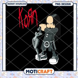 Korn Cartoon Character PNG Design Download for Fans