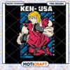 Ken from Street Fighter PNG Design for Instant Download