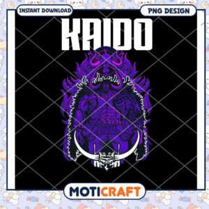 Kaido PNG Design Instant Download for Fans and Collectors