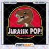 Jurassic Pop Dinosaur PNG Design for Instant Download