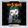 Joker Character PNG Design for Instant Download Art Projects