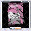 Itadori and Sakuna Jujutsu Kaisen PNG Design Instant Download