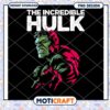 Incredible Hulk PNG Design for Instant Download Art