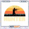Hunter PNG Design Retro Vintage Downloadable Art Print